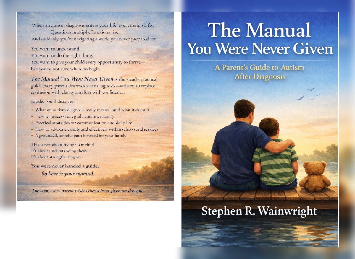 The Manual You Were Never Given cover by Stephen R. Wainwright